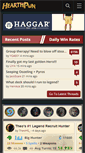 Mobile Screenshot of hearthpwn.com